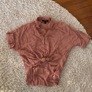Salmon blouse